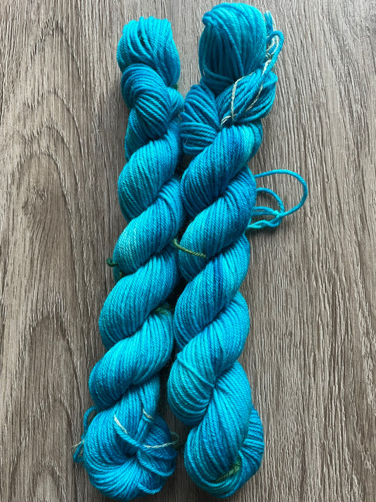 Ocean Jewel - RoRo Sock Yarn - 20g Mini Skein