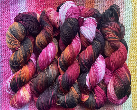 Cherry Clafoutis - Chester Sock Yarn - 100g