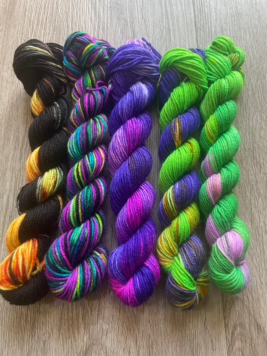 Intergalactic - RoRo Sock Yarn - 5 x 20g Minis