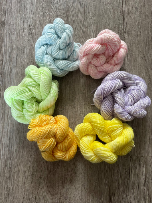 Love Hearts - RoRo Sock Yarn - 6 x 20g Minis