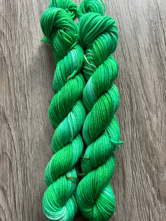 Minty Fresh - RoRo Sock Yarn - 20g Mini Skein